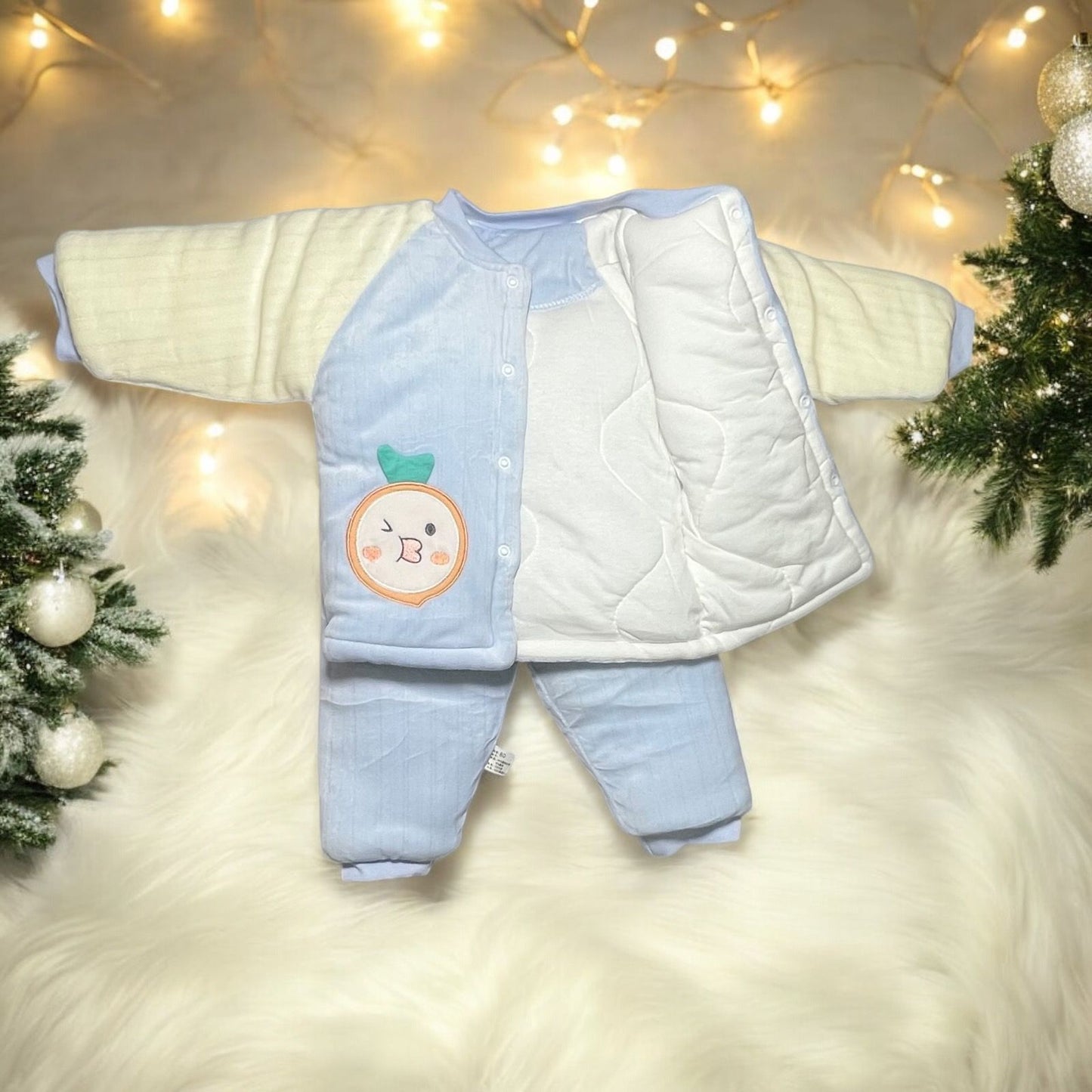 Adorable Blue Winter Suit for Boys