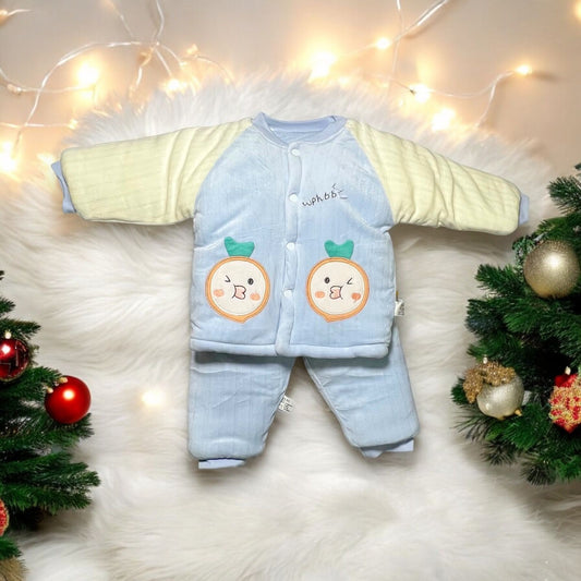 Adorable Blue Winter Suit for Boys