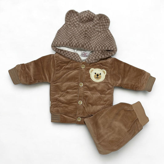 Adorable Teddy Bear Baby Suit for Boys