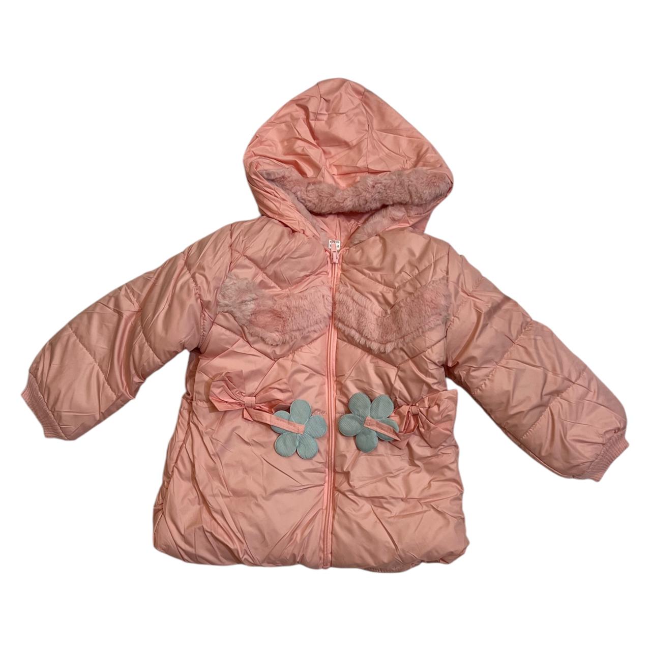 Elegant Pink Winter Jacket for Girls – Cozy & Stylish