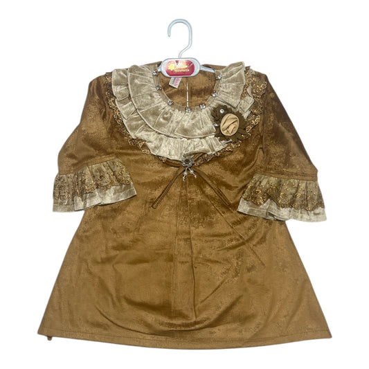 Elegant Velvet Winter Frock for Girls – Premium Quality